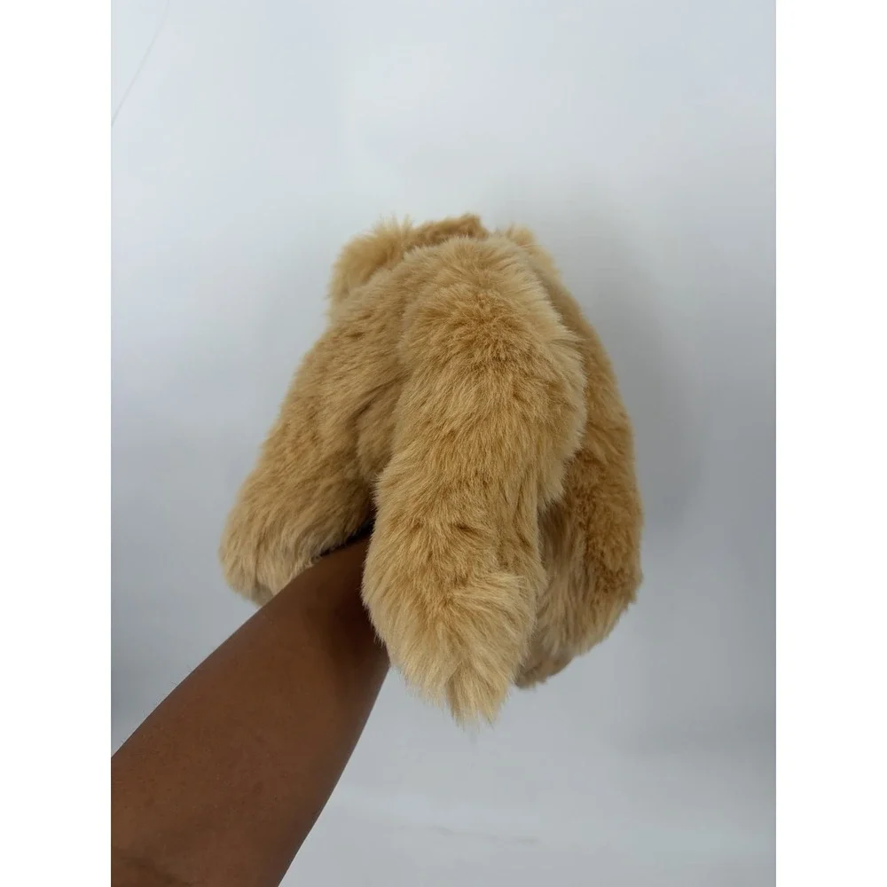 Folkmanis Golden Retriever Puppy Dog Realistic Puppet Stuffed Animal Plushy